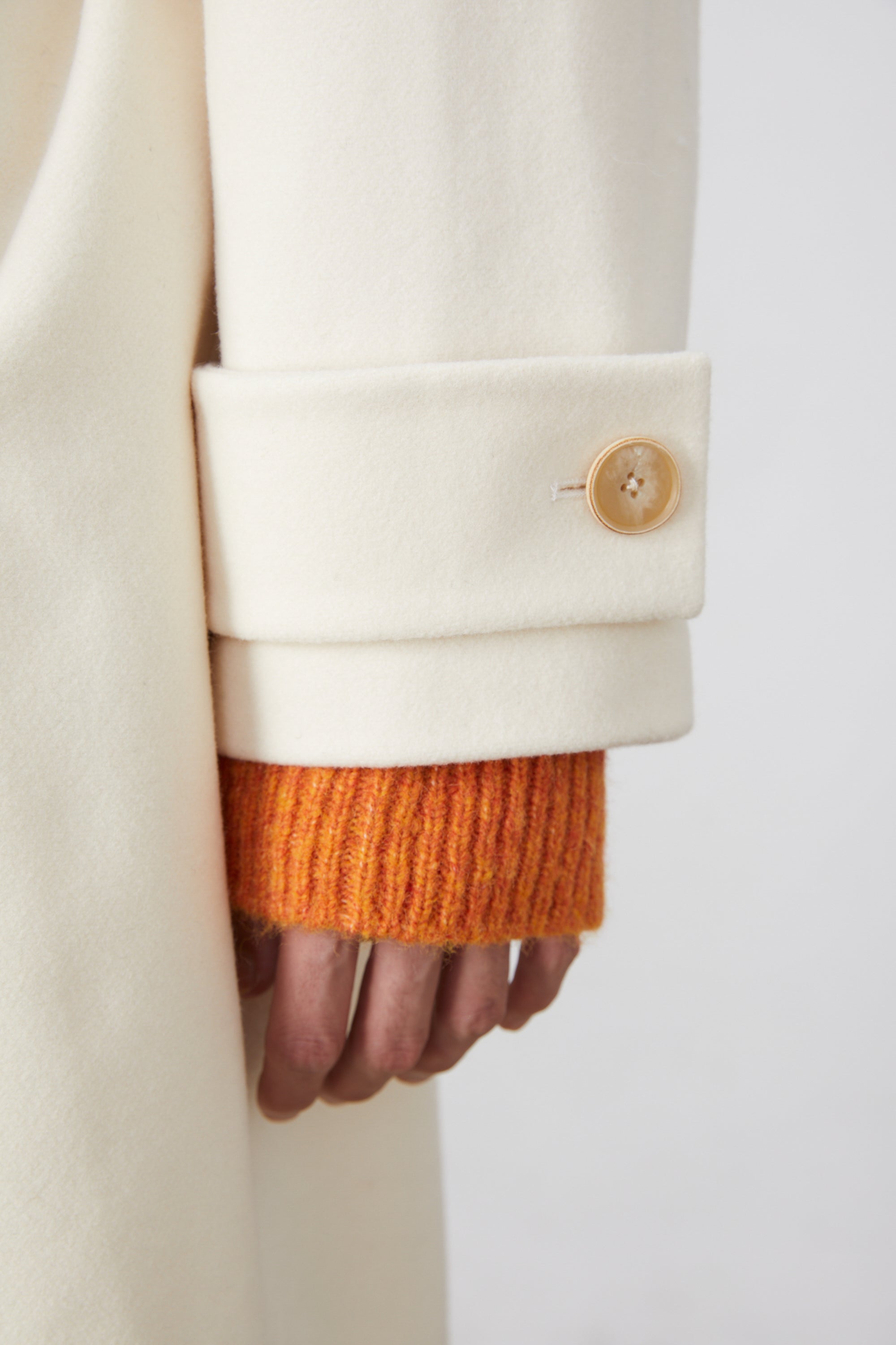 Double-Breasted Drape Coat