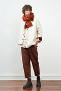Striped Wool-Blend Jacket