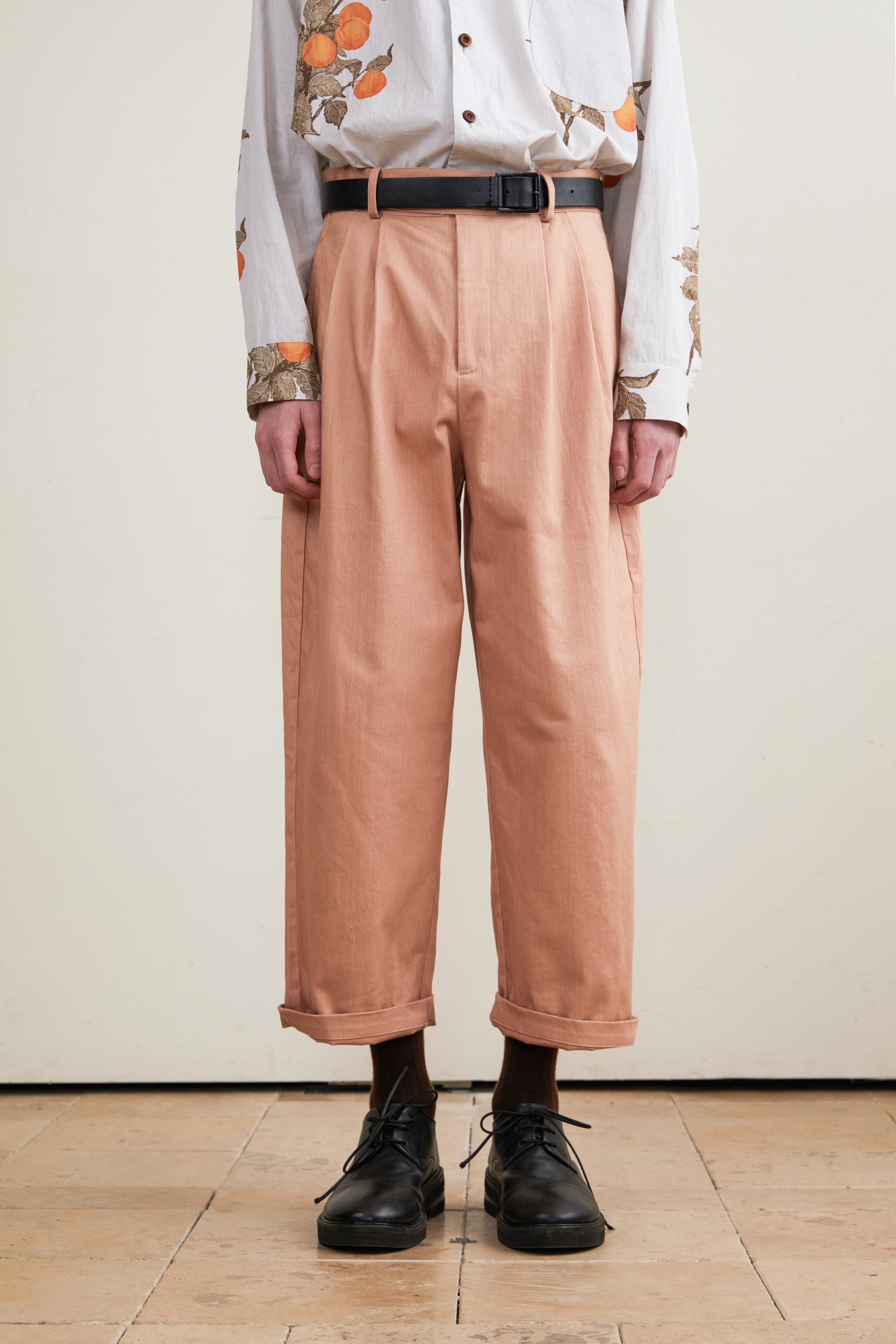 Tapered Ankle-Length Jeans