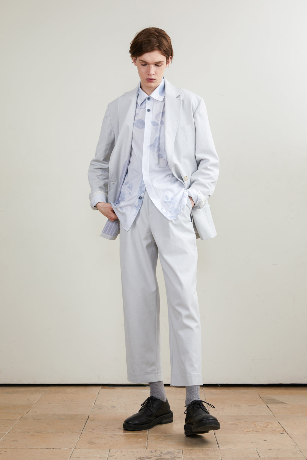 Double-Breasted Casual Blazer