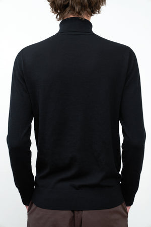 Merino Wool High Neck Base Knitwear